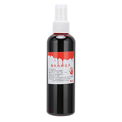 ASOMI Suministros de Maquillaje de Efecto Especial de Halloween 200ml Sangre de Maquillaje Disfraz de Halloween Spray Sangre Falsa Maquillaje de Efecto Especial Sangre