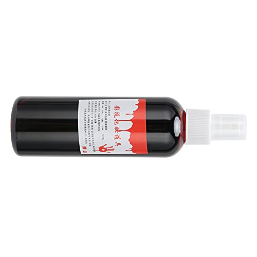 ASOMI Suministros de Maquillaje de Efecto Especial de Halloween 200ml Sangre de Maquillaje Disfraz de Halloween Spray Sangre Falsa Maquillaje de Efecto Especial Sangre