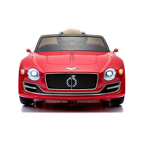 ATAA Bentley Exp12 Coche de batería para niños - Rojo - Coche eléctrico para niños con batería 12v y Mando para Padres