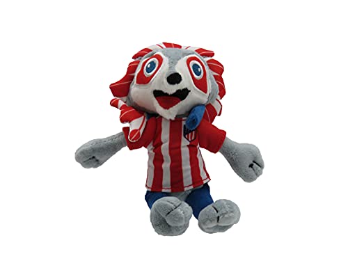 Atletico de Madrid M-02-ATL Peluche Indi con Gancho para Colgar, 20 cm