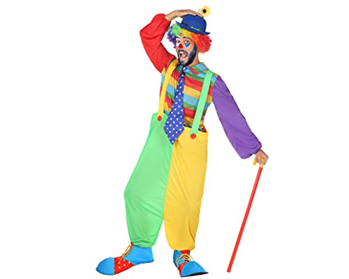 Atosa Disfraz Payaso Hombre Adulto Pantalones Anchos XL