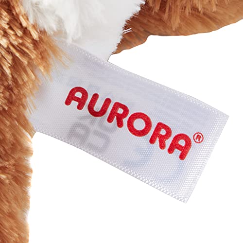 Aurora , 73902, Mini Conejo Flopsie, 20 cm, Peluche, Marrón y Blanco