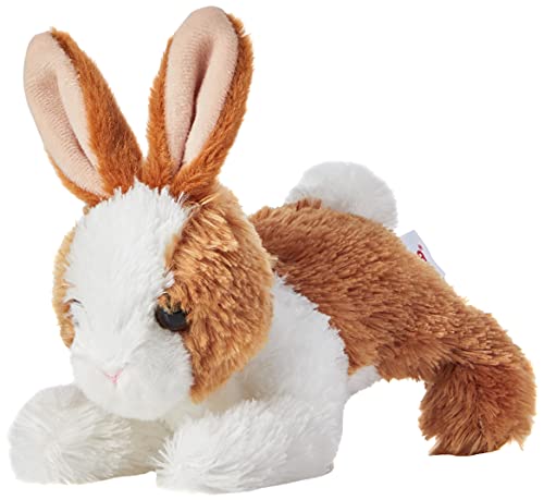 Aurora , 73902, Mini Conejo Flopsie, 20 cm, Peluche, Marrón y Blanco