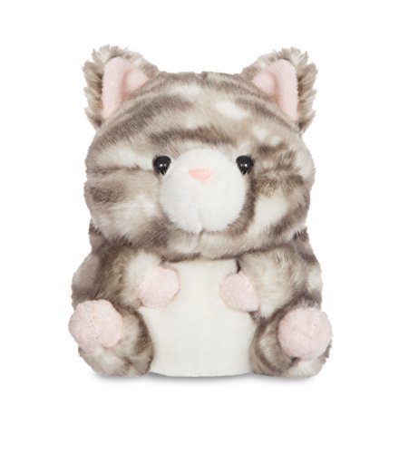 Aurora World 60749 Rolly mascotas Lucky Gris Tabby Cat 5 en , color, modelo surtido