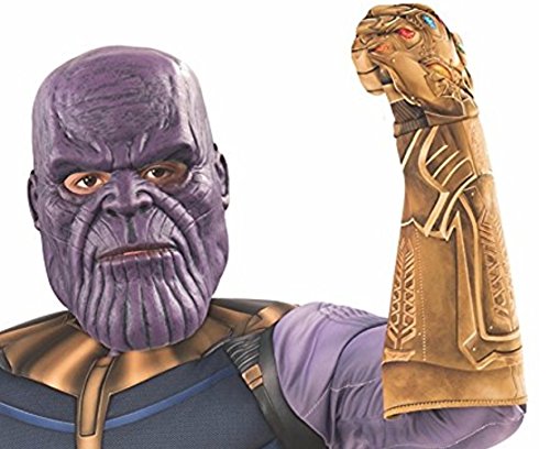 Avengers - Disfraz de Thanos Premium, Infinity Wars, infantil 8-10 años (Rubie's 641060-L)