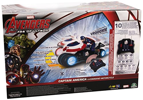 Avengers - Motocicleta del Capitán America (Giochi Preziosi 20726)