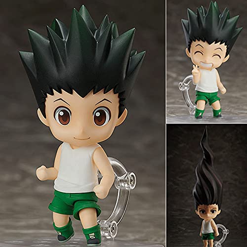 Ayyouni Hunter X Hunter Killua Zoldyck Kurapika Gon Freecss Nendoroid Q Version Figura De Acción Con Accesorios Articulaciones Móviles Estatua Personajes Coleccion De Juguetes Para Fanáticos Del Anime