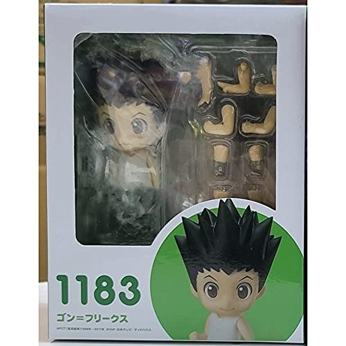 Ayyouni Hunter X Hunter Killua Zoldyck Kurapika Gon Freecss Nendoroid Q Version Figura De Acción Con Accesorios Articulaciones Móviles Estatua Personajes Coleccion De Juguetes Para Fanáticos Del Anime