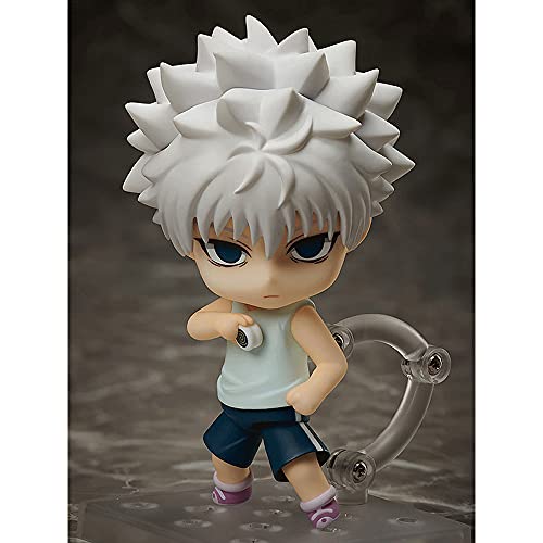 Ayyouni Hunter X Hunter Killua Zoldyck Nendoroid Figura De Acción con Accesorios Articulaciones Móviles Estatua Personajes Juguete Decoraciones De Escritorio Colecciones para Fanáticos del Anime