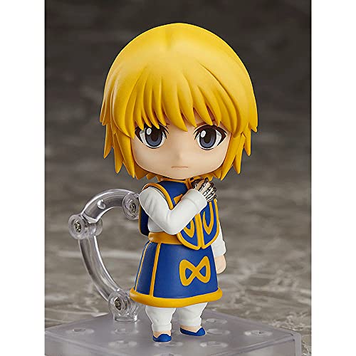 Ayyouni Hunter X Hunter Kurapika Nendoroid Q Version Figura De Acción con Accesorios Articulaciones Móviles Estatua Personajes Juguete Decoraciones De Escritorio Colecciones para Fanáticos del Anime