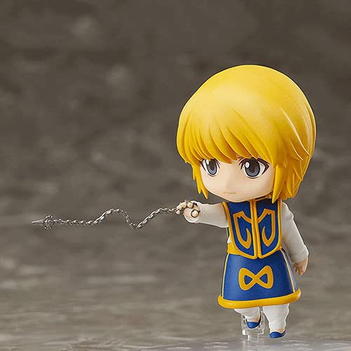 Ayyouni Hunter X Hunter Kurapika Nendoroid Q Version Figura De Acción con Accesorios Articulaciones Móviles Estatua Personajes Juguete Decoraciones De Escritorio Colecciones para Fanáticos del Anime