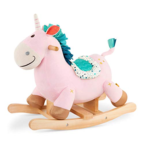 B. toys by Battat- B. Rocking Unicornio en Color Rosa (Branford Ltd. BX2160C1Z)