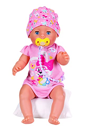 BABY born Dummy with Dummy Chain Doll pacifier & pacifier holder - Accesorios para muñecas (Doll pacifier & pacifier holder, 3 año(s), Multicolor, 43 cm, Chica, 43 cm) , color/modelo surtido