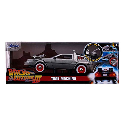 Back To The Future III Time Machine Light-Up 1:24 Die Cast Vehicle