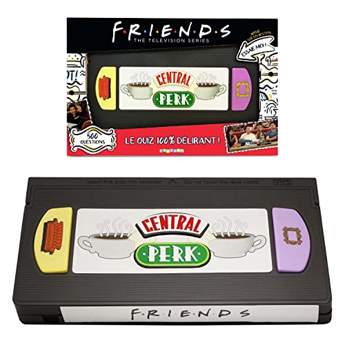 BANDAI Divertidos y futados – Quizz Quiz 100% deliberante en la Serie mítica Friends Mesa – Juego de Ambiente Interactivo para la Familia y los Amigos – Habla francés – ZZ21114