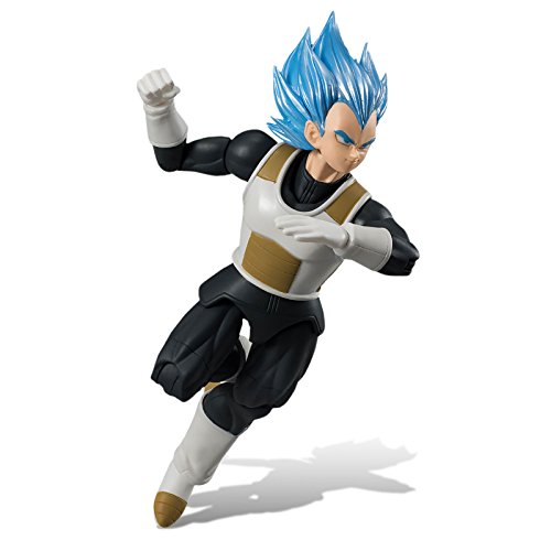 Bandai- Dragon Ball Z Shodo SSGSS Vegeta 3296580846580, 9 cm