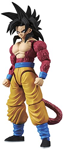 Bandai Hobby Z Son Goku Super Saiyan 4 Model Kit 14 cm Dragon Ball GT Figure-Rise Standard 84086P, Color (BDHDB144977)