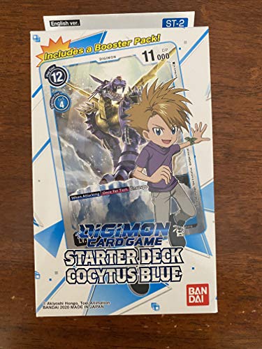 Bandai - Juego de Cartas Digimon: Starter Deck- Cocytus Blue - Juego de Cartas Trading