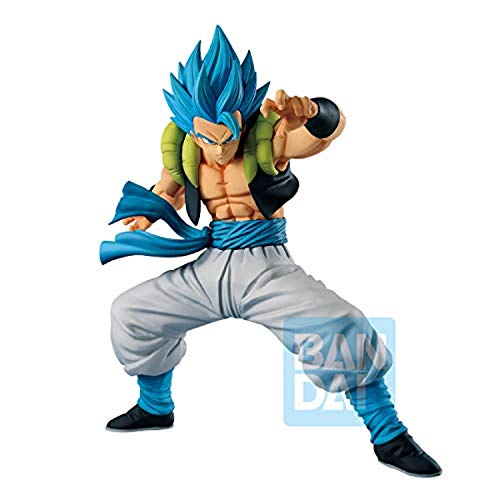 Banpresto-BP16419 Dragon Ball, Figura de Acción, Ichibansho, Ultimate Variation, Super Saiyan God Gogeta (Bandai BP16419)