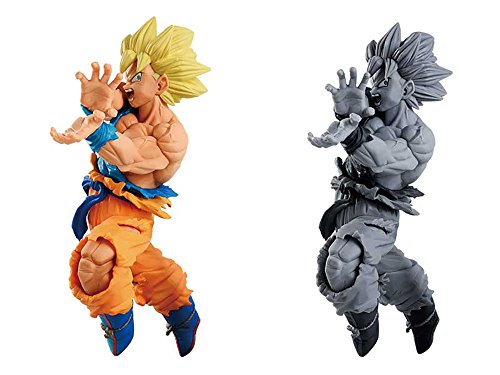 Banpresto Dragón Ball Z World Figure Colosseum - Zokei Tenkaichi Budokai 1 [Super Saiyan Son Gokou] Set de 2 Tipos (Japan Import)