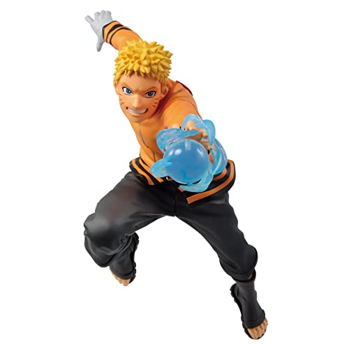 Banpresto Figura de Accion Boruto Naruto Next Generations Vibration Stars-Uzumaki Naruto & Uzumaki Boruto-(A:Uzumaki Naruto)