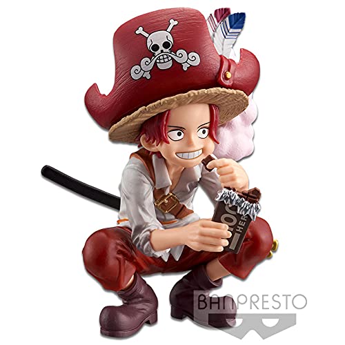 Banpresto Figura de Accion de Shanks – One Piece – Grandline Children DXF Wanokuni Vol. 1 Multicolor BP17444