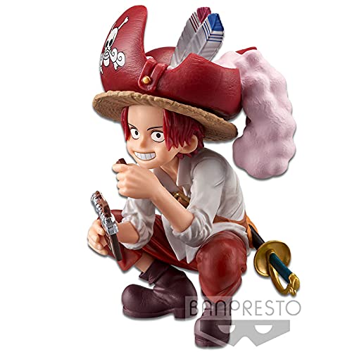 Banpresto Figura de Accion de Shanks – One Piece – Grandline Children DXF Wanokuni Vol. 1 Multicolor BP17444