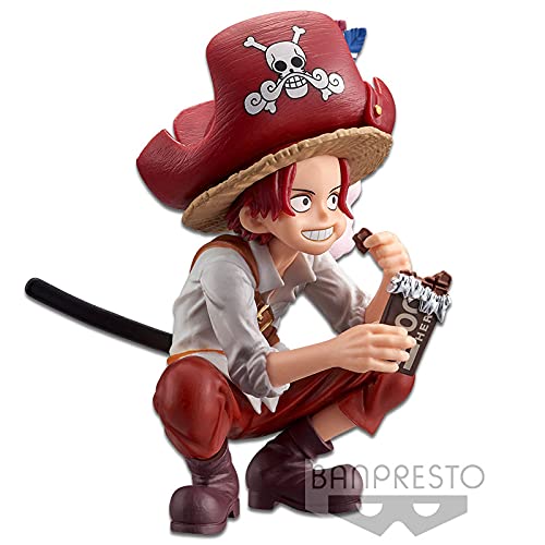 Banpresto Figura de Accion de Shanks – One Piece – Grandline Children DXF Wanokuni Vol. 1 Multicolor BP17444