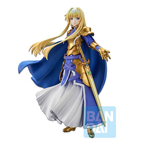 Banpresto - Figura de Acción Ichibansho - Sword Art Online - War of Underworld - Alice Integrity Knight - Multicolor 17cm - BP17661