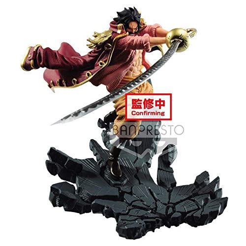 Banpresto Figura de Acción One Piece - Manhood - Gol.D.Roger (Ver.A), Multicolor, BP17513