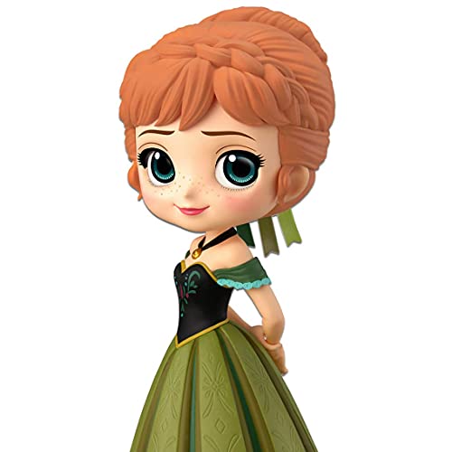 Banpresto Figura Q posket Anna Coronation Style - Disney Frozen (Ver. A) Multicolor BP17549