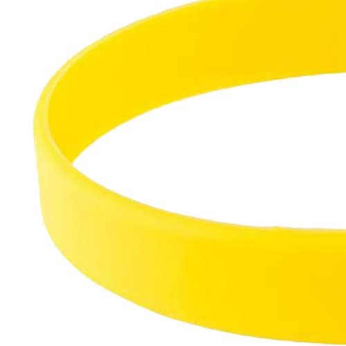 Baoblaze 60x Pulseras De Goma Suave Pulsera Deportiva Brazalete Elástico Mujeres Adultas Niños