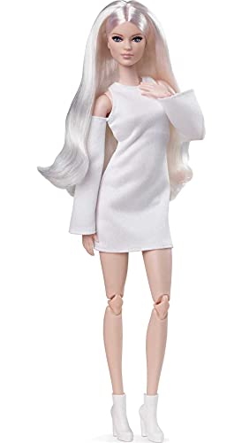 Barbie Movimiento sin límites Muñeca alta pelo rubio con accesorios de moda de juguete (Mattel GXB28)