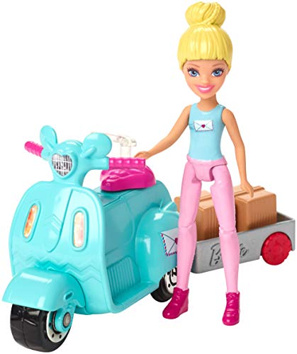 Barbie On the go, Oficina de correos, muñeca con accesorios (Mattel FHV85) , color/modelo surtido