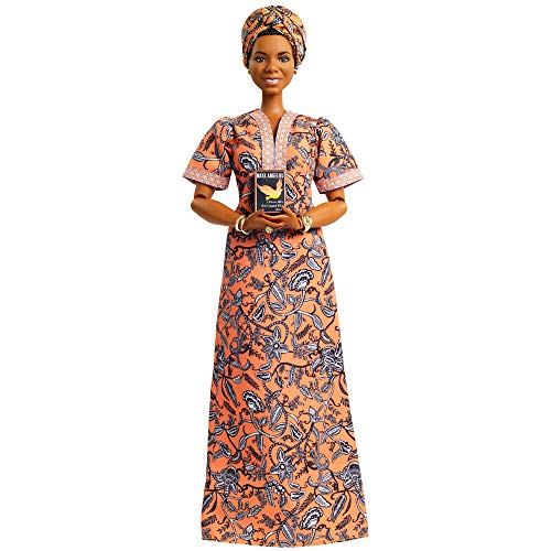 Barbie Signature Colección "Mujeres que inspiran" Maya Angelou, muñeca de colección (Mattel GXF46)