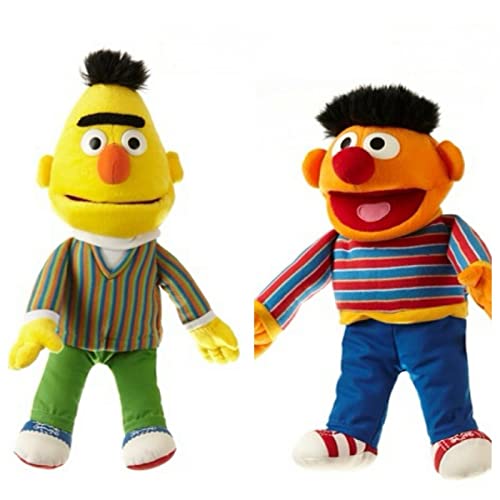 Barrio Sésamo Juego de Dos Ernie y Bert Aprox. 32. cm