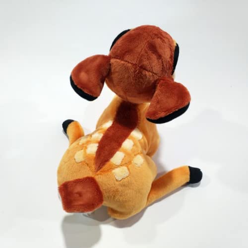 BATFLDEM Juguete De Peluche Bambi, Lindo Muñeco De Ciervo De Dibujos Animados De Peluche Suave, Juguetes para Niños, Regalos De Cumpleaños De Navidad para Niño Y Niña 28 * 35Cm