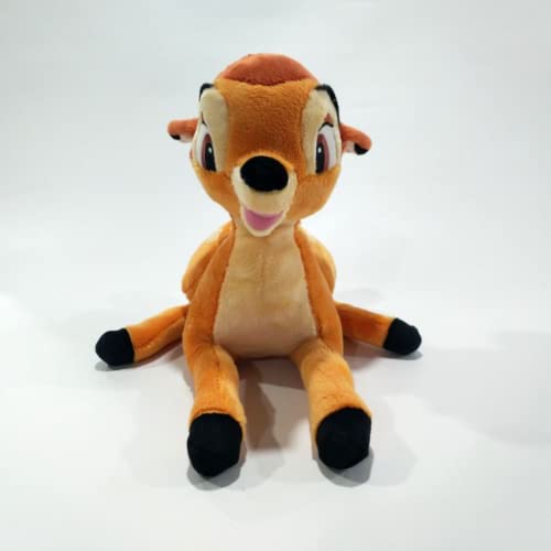 BATFLDEM Juguete De Peluche Bambi, Lindo Muñeco De Ciervo De Dibujos Animados De Peluche Suave, Juguetes para Niños, Regalos De Cumpleaños De Navidad para Niño Y Niña 28 * 35Cm