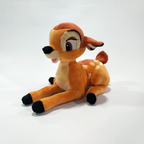 BATFLDEM Juguete De Peluche Bambi, Lindo Muñeco De Ciervo De Dibujos Animados De Peluche Suave, Juguetes para Niños, Regalos De Cumpleaños De Navidad para Niño Y Niña 28 * 35Cm