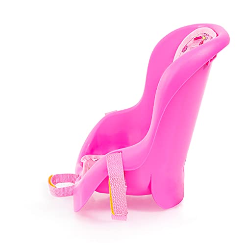 Bayer Design- Bike Seat Asiento muñecas Bicicleta, Color Rosa (67300AA)