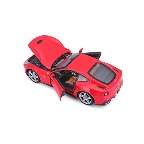 Bburago - 1/24 Ferrari Race & Play F12 Berlinetta, color rojo (18-26007) , color/modelo surtido