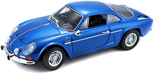 BBURAGO MAISTO France - Coche Miniatura Alpine Renault 1600 S Stradale 1971-escala 1/18 M31750, Azul