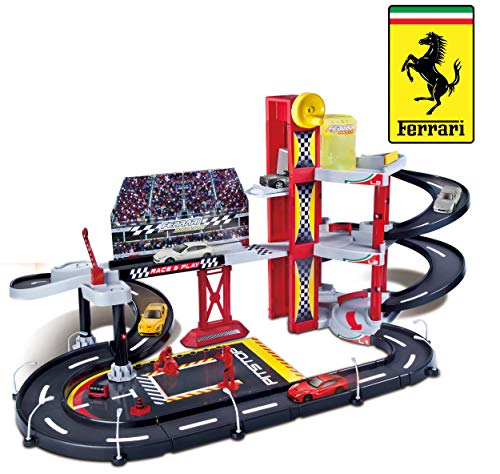 Bburago Race & Play Ferrari F12 - Taller (escala 1:43), color rojo