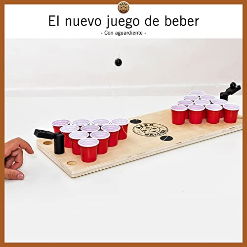 BeerBaller® Shot Pong: El Legendario Juego Beer Pong en Miniatura! | Piezas de Repuesto gratuitas próxima Fiesta!