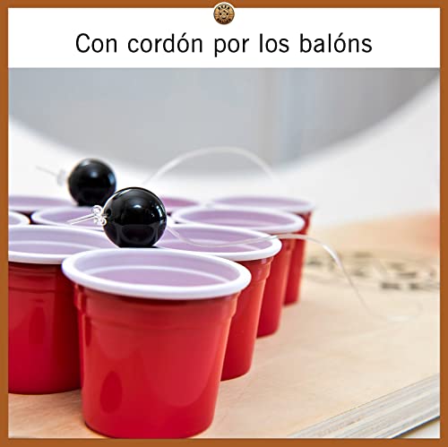 BeerBaller® Shot Pong: El Legendario Juego Beer Pong en Miniatura! | Piezas de Repuesto gratuitas próxima Fiesta!