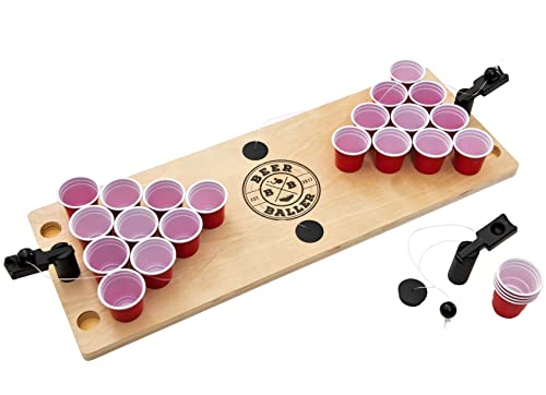 BeerBaller® Shot Pong: El Legendario Juego Beer Pong en Miniatura! | Piezas de Repuesto gratuitas próxima Fiesta!