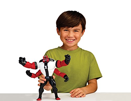 Ben 10 BEN024 toy figure Figura de acción de juguete Niños - FiFiguras de acción y colleccionables (Figura de acción de juguete, Negro, Rojo, Blanco, Dibujos animados, Niños, Ben 10, Niño)