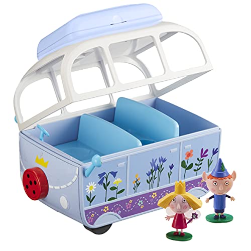 Ben and Holly Big Meadow Camper Van Playset con Figuras y Accesorios