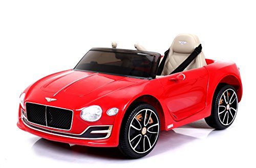 Bentley EXP12, Rojo Pintado, Licencia original, Batería accionada, Puertas de la abertura, Asiento de cuero, Motor 2x, Batería de 12 V, 2.4 Ghz teledirigido, Ruedas suaves de EVA, Arranque suave