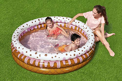 BESTWAY 51144 Piscina Hinchable Infantil Helado, 160x38 cm